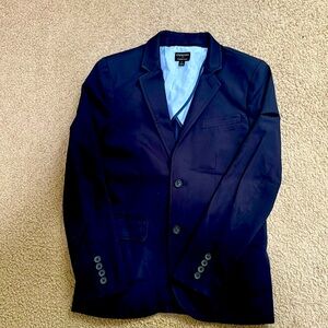 Boys J Crew crewcuts navy blazer size 12
